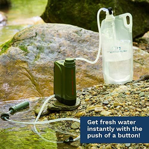 Survivor Filter Pro X - Electric Camping Water Filter - Emergency Water Filter | Amazon (US)