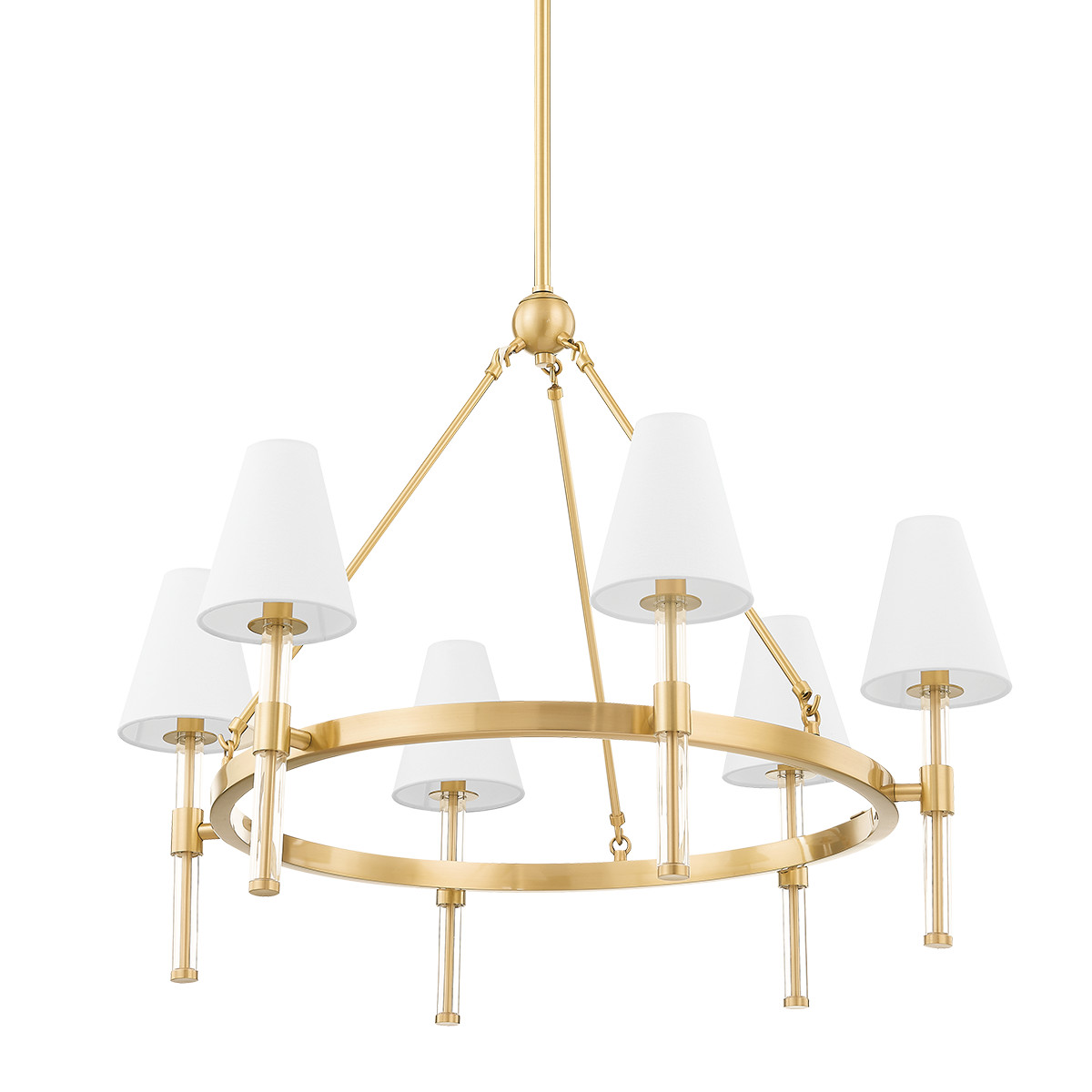 Janelle 6 Light Chandelier | Mitzi