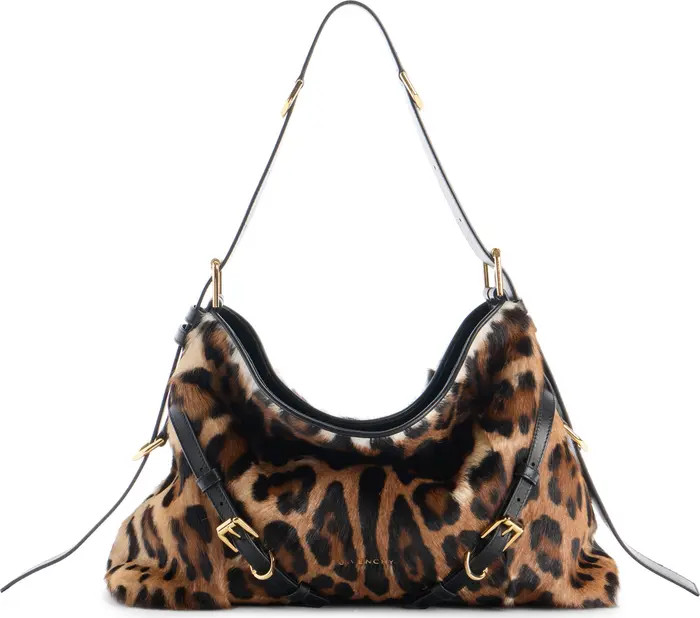 Medium Voyou Genuine Calf Hair Hobo Bag | Nordstrom