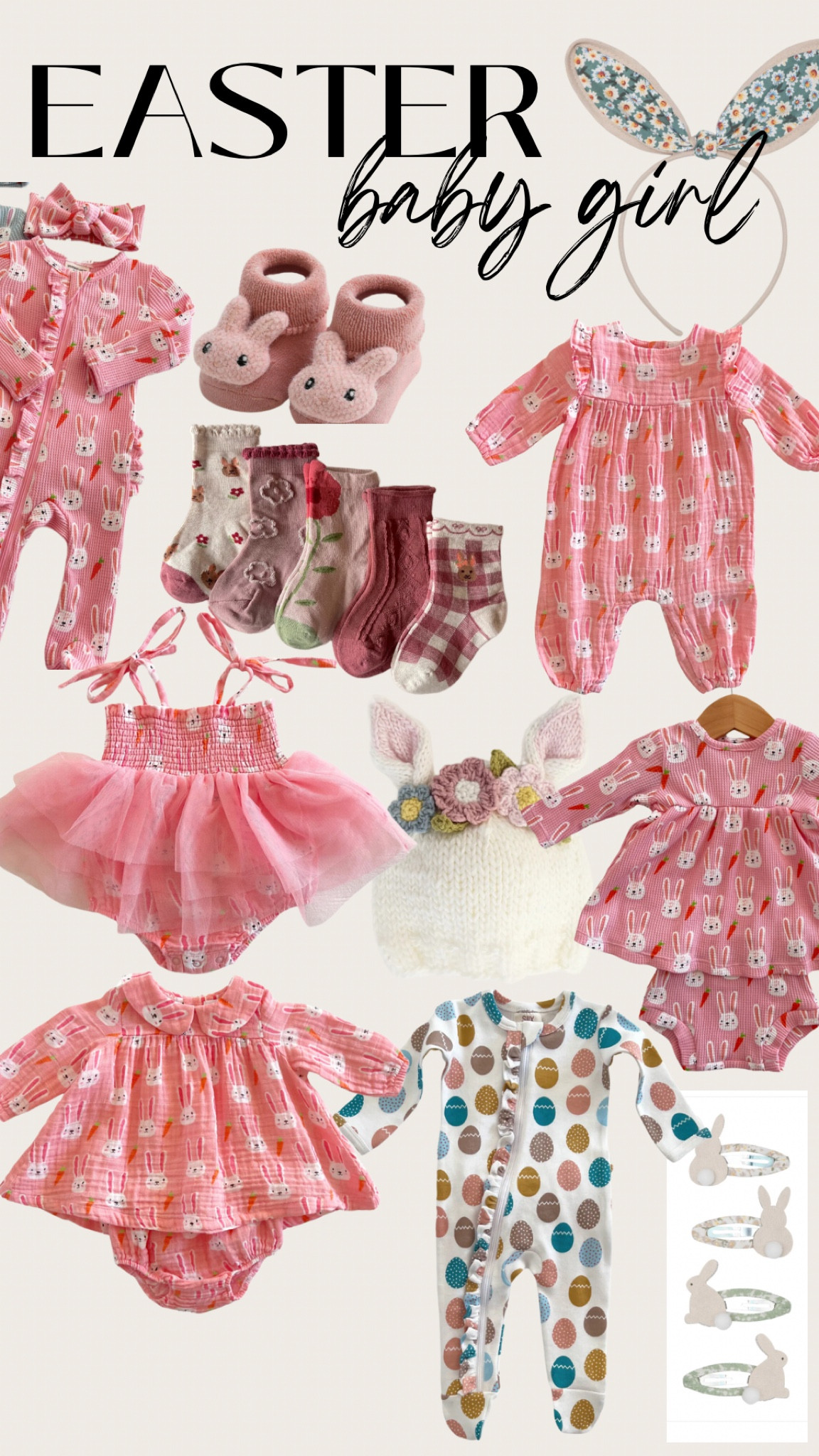 Baby girl Easter clothes 

#LTKbaby
