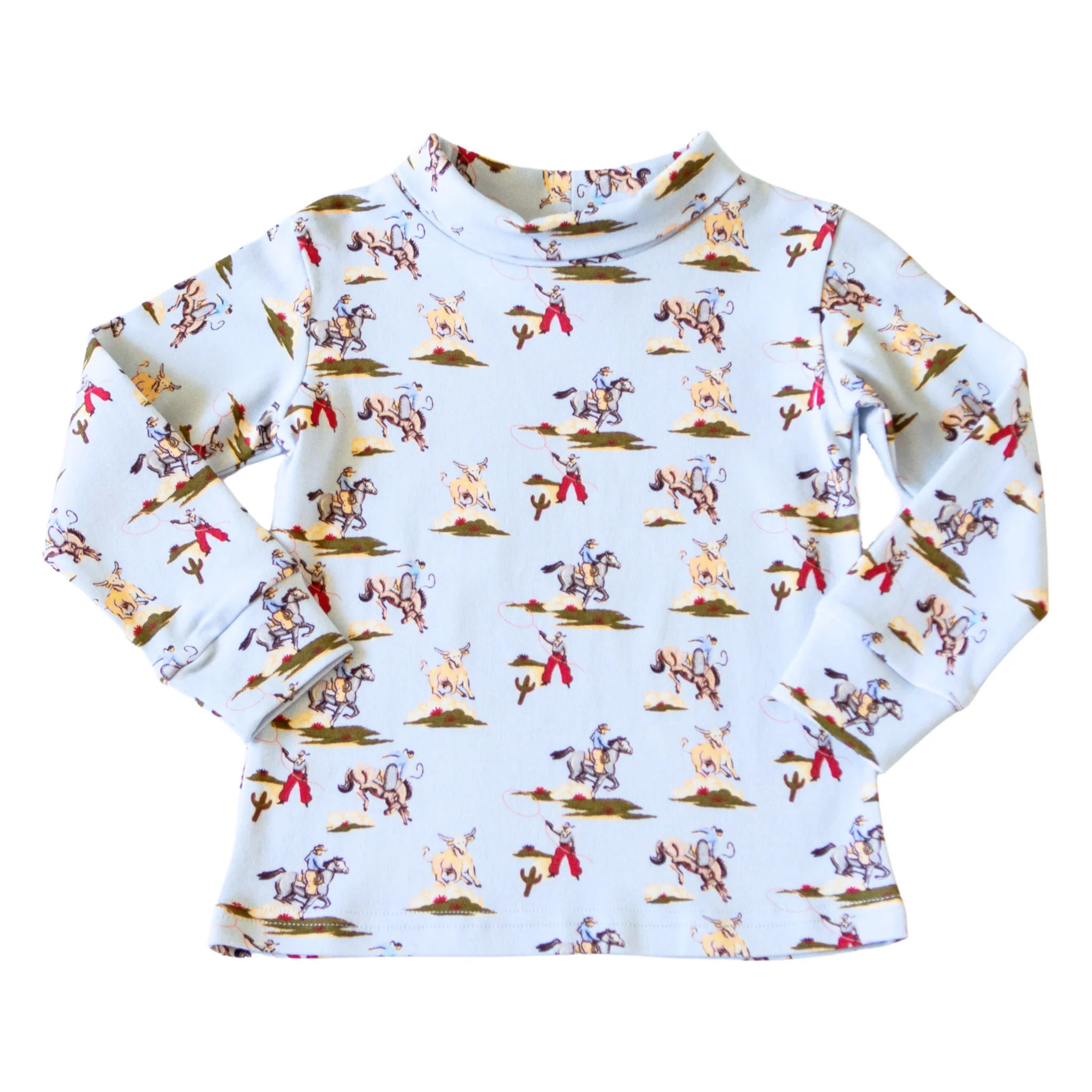Vintage Cowboy Childrens Turtleneck | Eyelet & Ivy