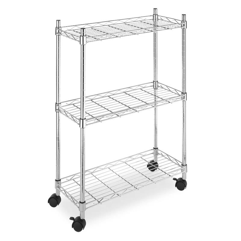 Tiverton Metal Free Standing Laundry Cart | Wayfair North America