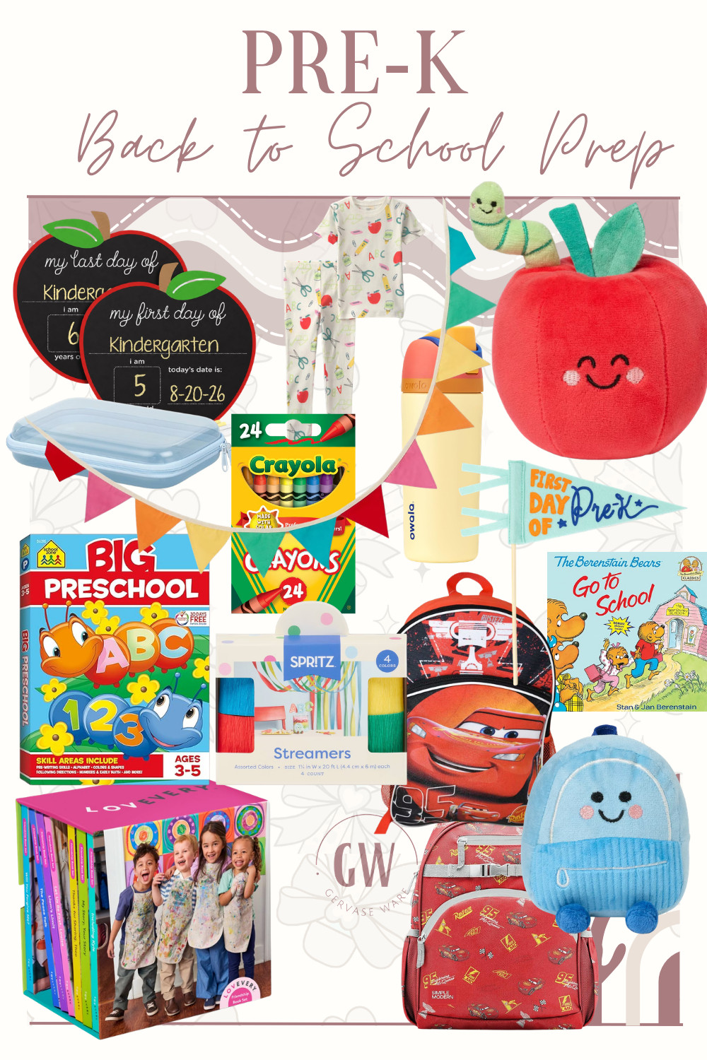 Pre-K back-to-school prep 🍎✏️ Getting everything ready for the first day just got a whole lot easier with these fun and practical finds! ❤️ 

 #LTKgrwm #LTKmomlife #LTKKids