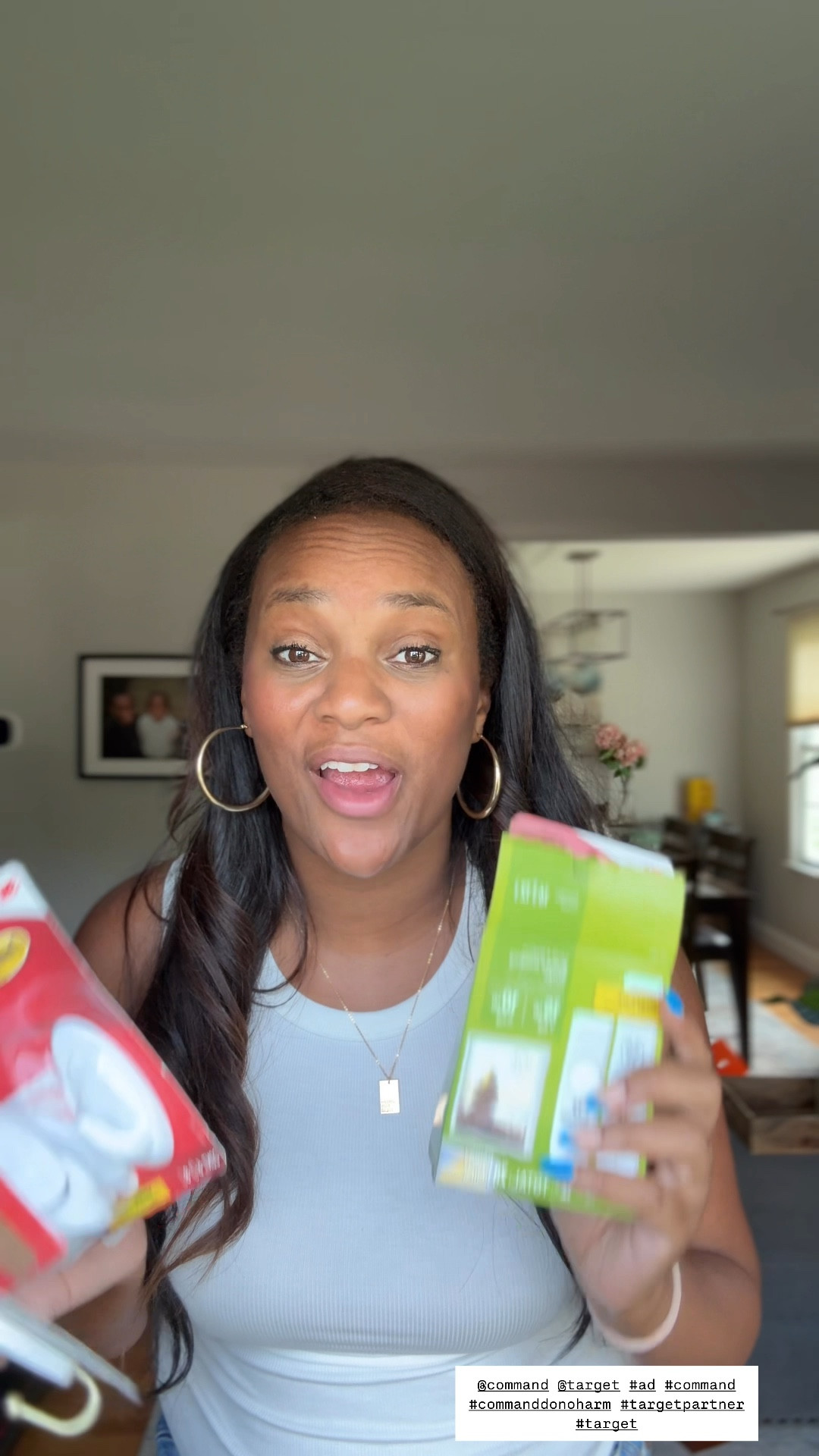 #ad   Upgrading my home decor in simple ways & sending my son back to college with all the varieties of @command strips from @target !They have different finishes & are insanely easy to
use while being damage-free! Check out my favorite picks!
#target #targetpartner #command #commanddonoharm #targetstyle

#LTKFamily #LTKKids #LTKHome