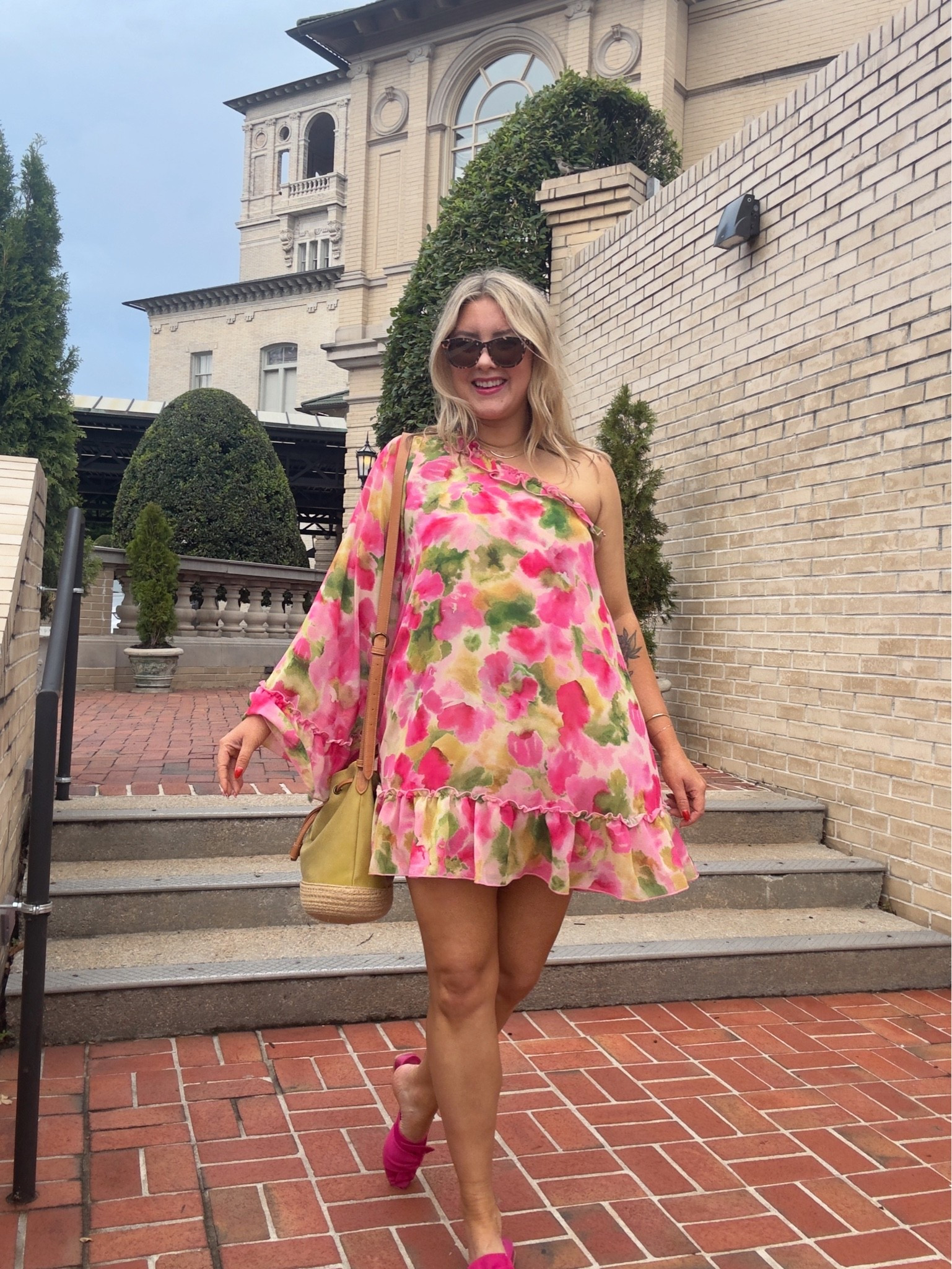 One of my favorite cocktail dresses! Love the pink and green print. great for weddings and other special events

#LTKPetite #LTKootd #LTKSeasonal