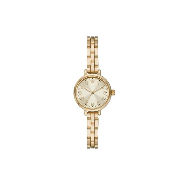 Time and Tru Women's Gold Tone Bracelet Watch | Walmart (US)