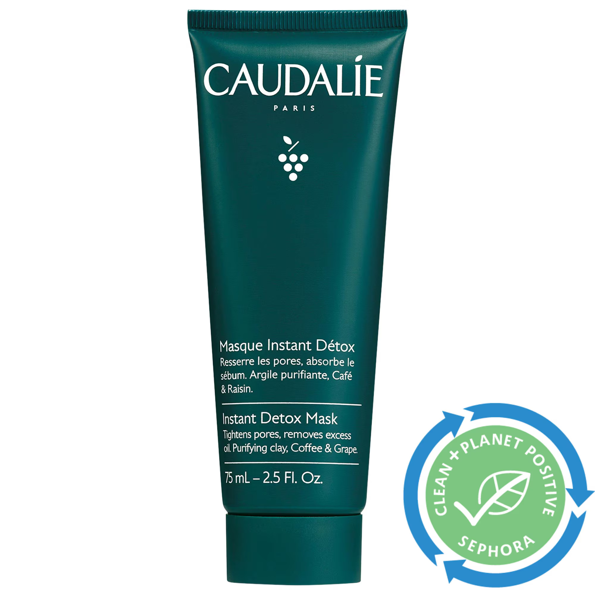 Caudalie Pore Minimizing Instant Detox Mask 2.5 oz/ 75 mL | Sephora (US)