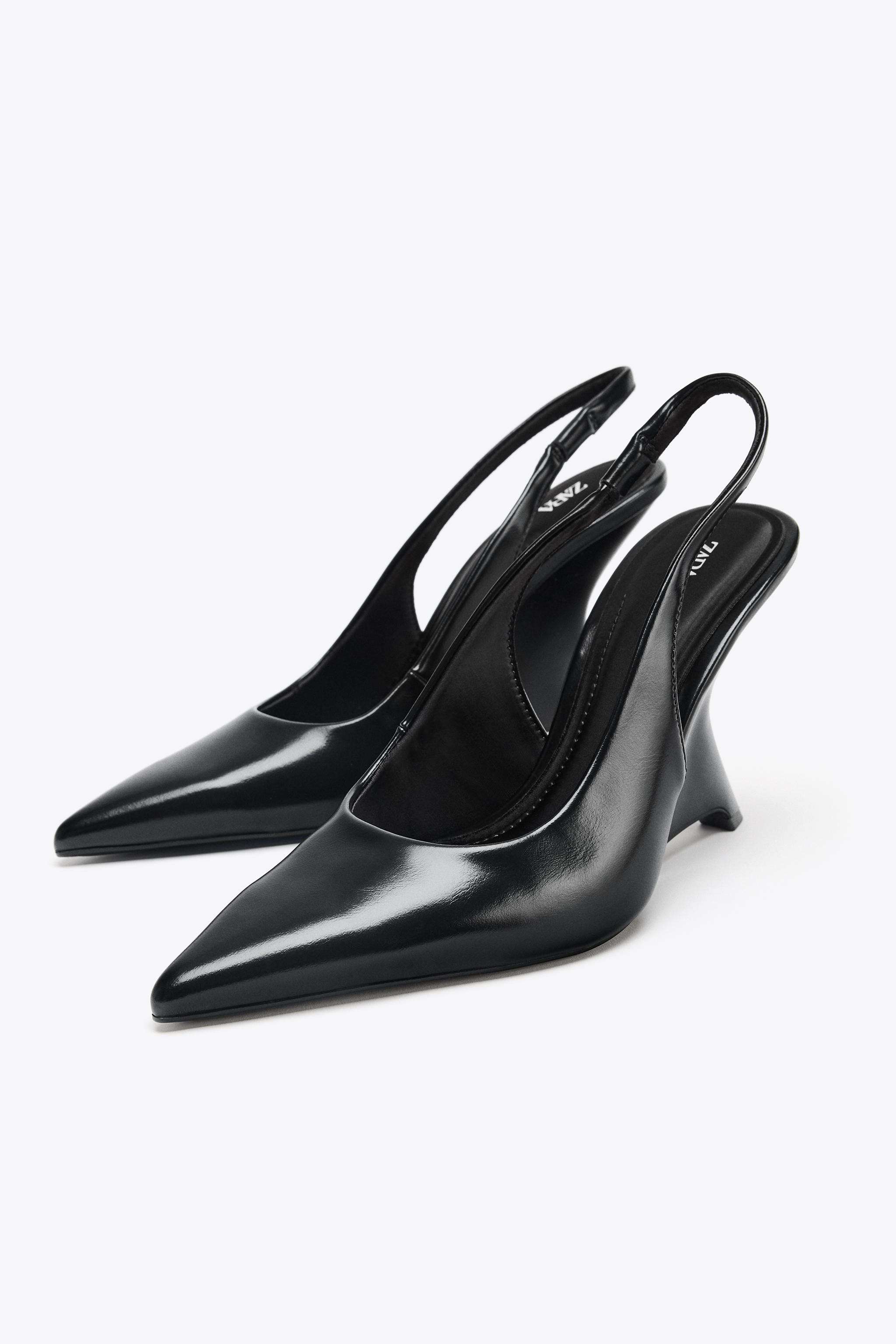 SLINGBACK WEDGE HEELS | Zara US