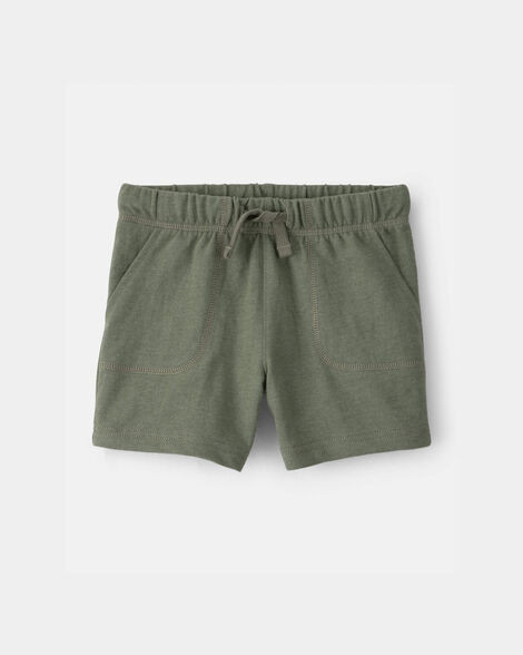 Toddler Boy French Terry Shorts - Green | Carter's Inc