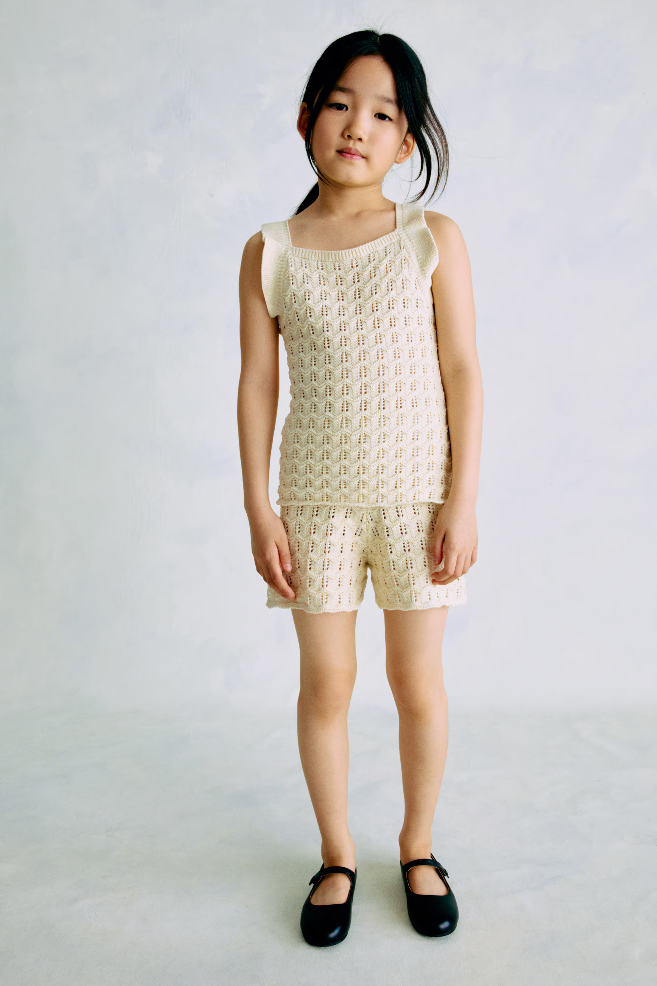 2-Piece Cotton Pointelle-Knit Set | H&M (US + CA)