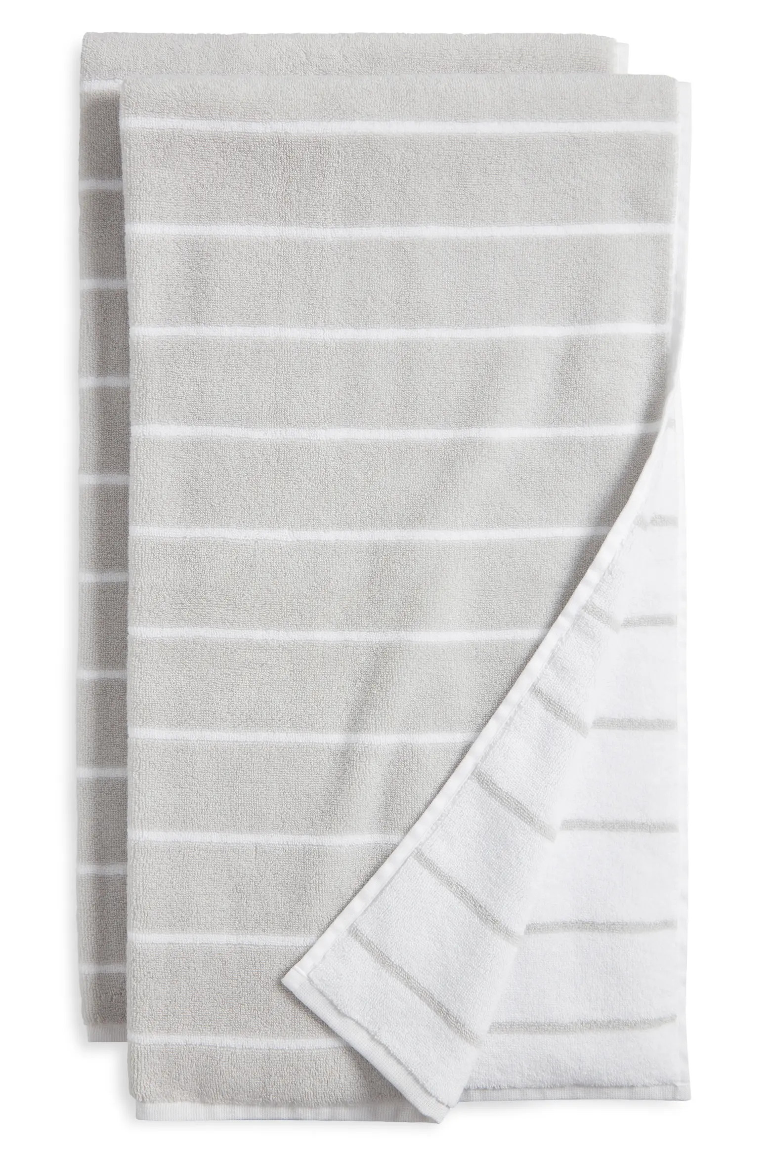 Hydrocotton Stripe Set of 2 Bath Towels | Nordstrom | Nordstrom