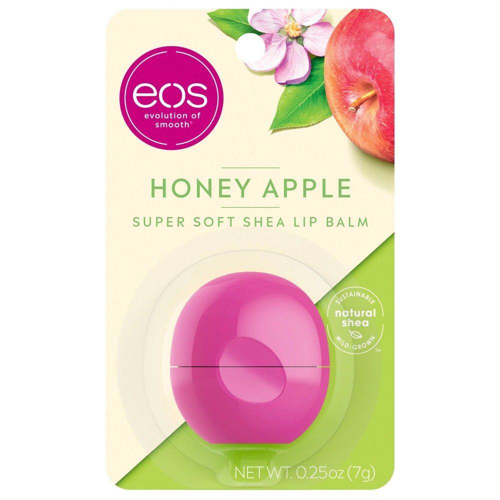 eos Super Soft Shea Lip Balm - Honey Apple - 0.25oz | Target