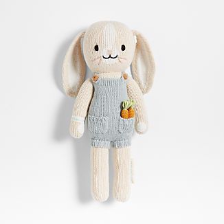 Cuddle+Kind Henry Bunny Yarn Doll + Reviews | Crate & Kids | Crate & Barrel