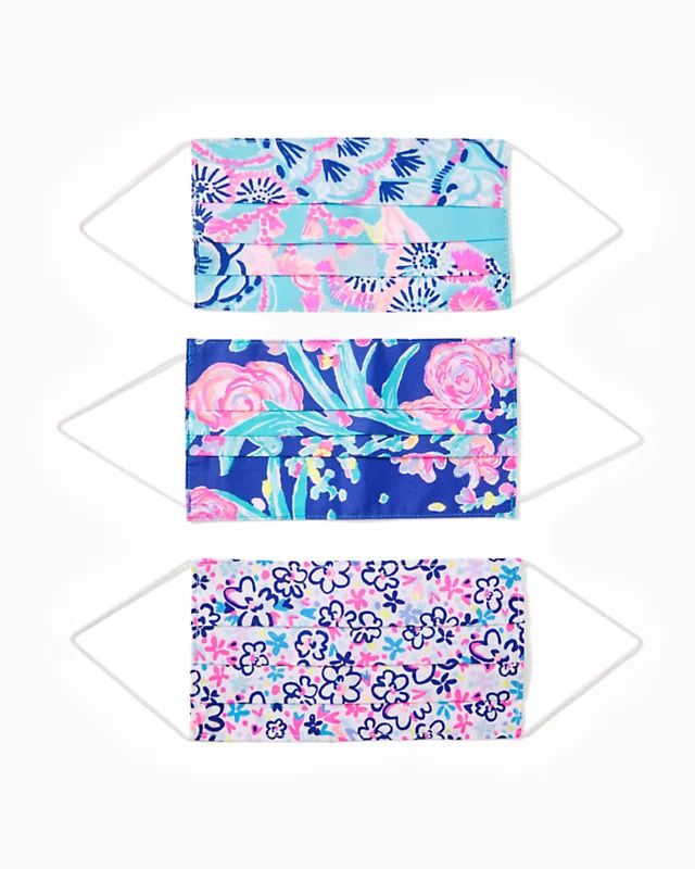 Adult Face Mask - 3 Pack | Lilly Pulitzer