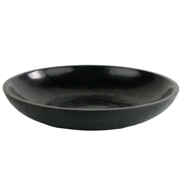 Bowl Design Soapstone Accent Decor, Large, Black - Walmart.com | Walmart (US)