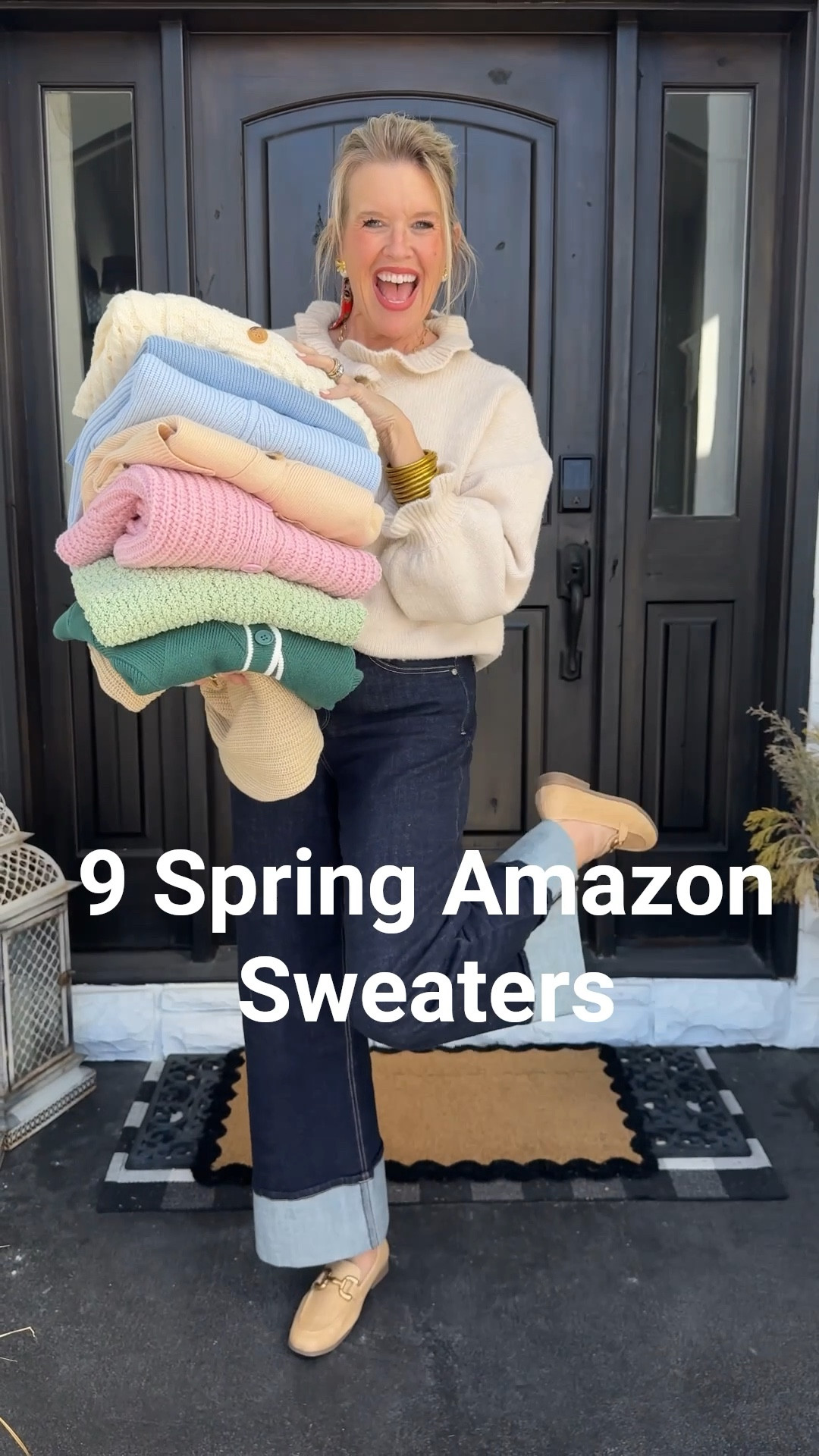 9 Spring Amazon Sweaters

So many cute, great quality and perfect sweaters for Spring 💐

Several colors available, all tts and I have outfit inspos on all… saved In a spring Amazon sweater collection! Here on LTK… just search Amazon sweaters



#LTKFindsUnder50 #LTKOver40 #LTKWatchNow