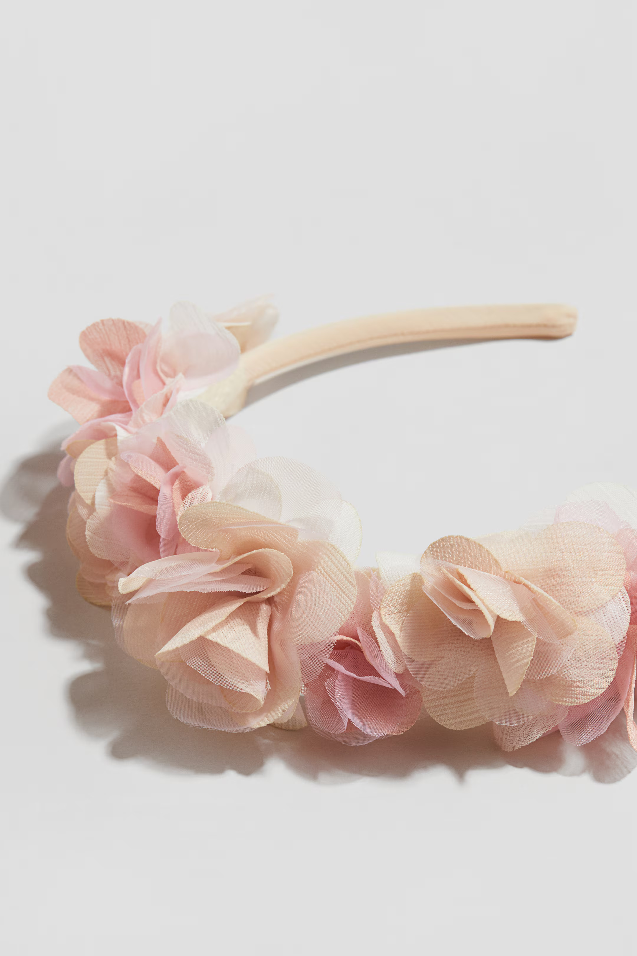 Satin Hairband with Flowers | H&M (US + CA)