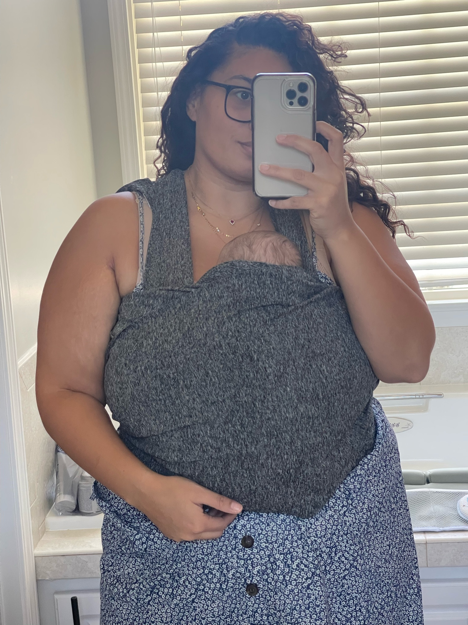 This carrier is such a favorite of mine! This dress is also great around the house. 

#LTKunder100 #LTKbaby #LTKunder50