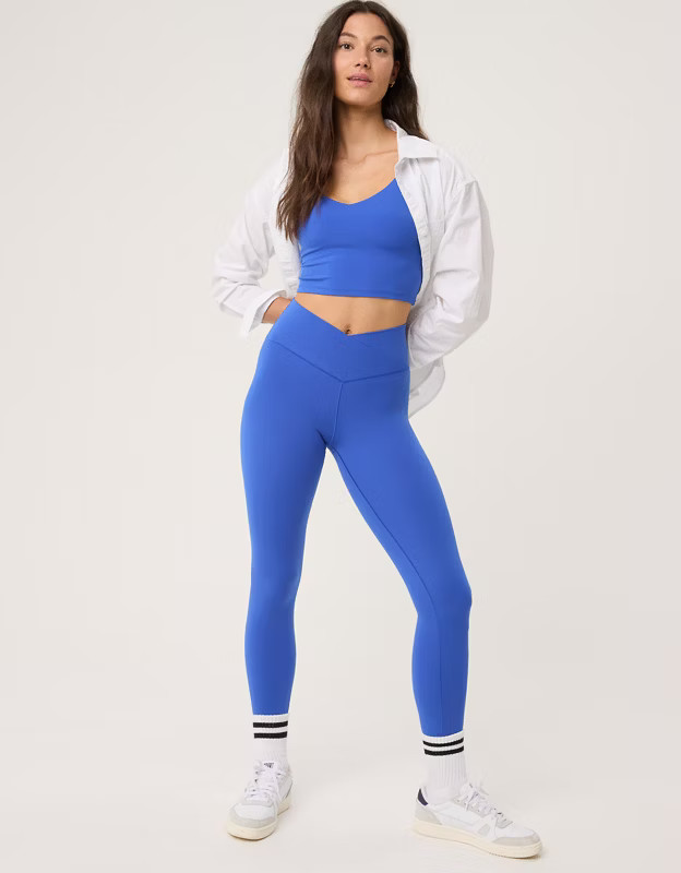OFFLINE By Aerie Real Me High Waisted Crossover Legging | Aerie