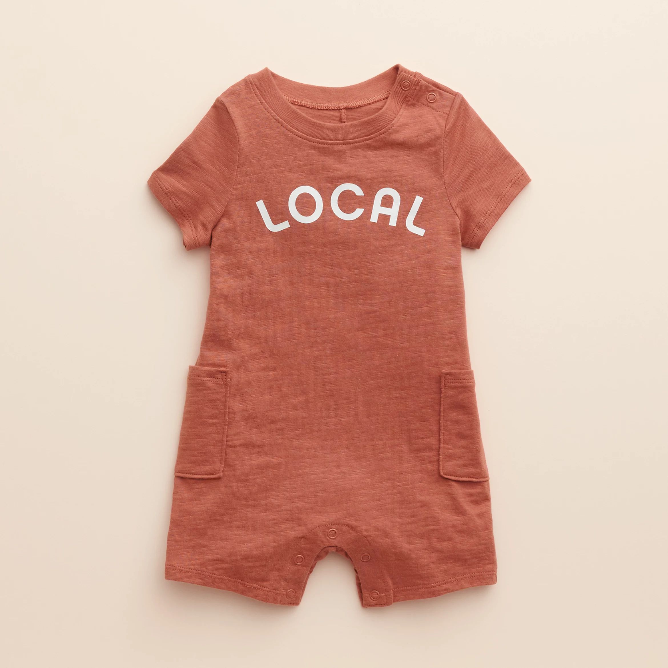 Baby Little Co. by Lauren Conrad Side-Pocket Romper | Kohl's