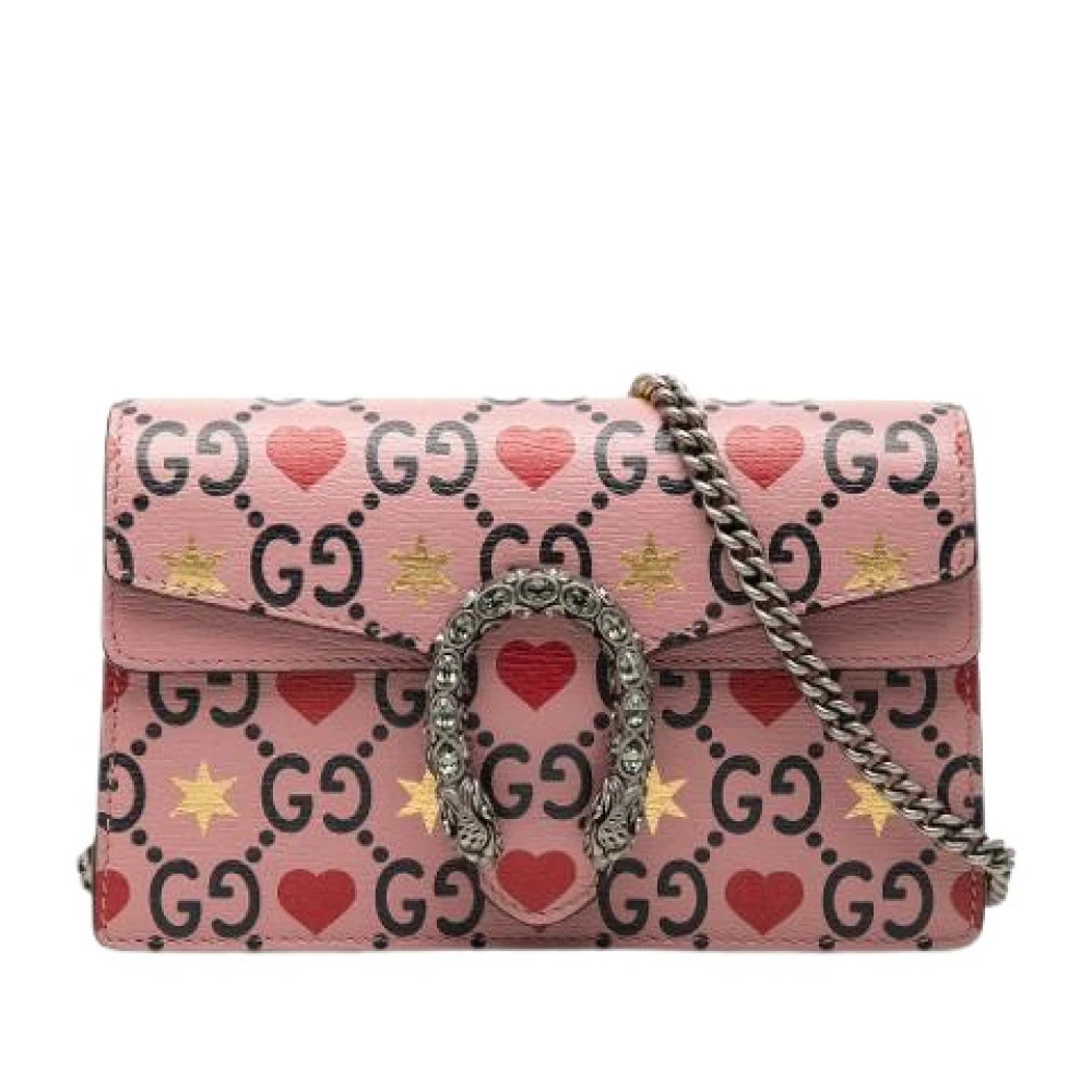 Gucci Vintage - Sac bandoulière Mini Dionysus Pre-owned - Femme - Pre-owned - Rose - Taille: ONE Size | Miinto FR