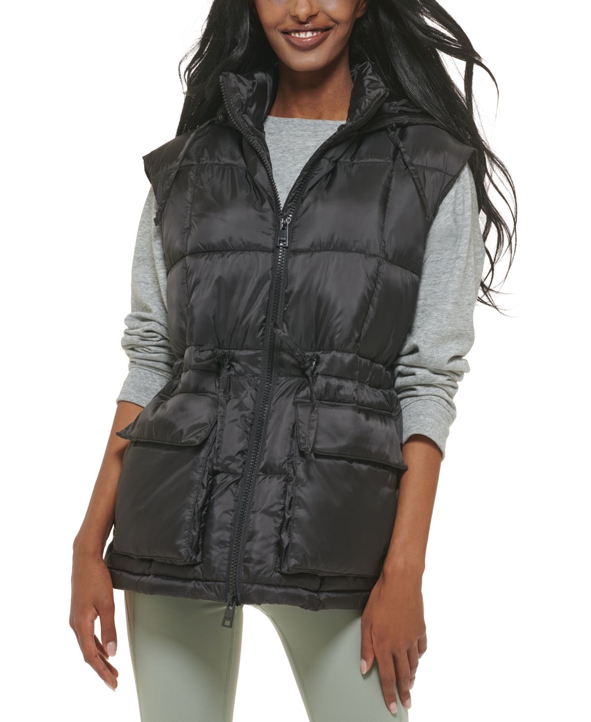 Levi's Women's Hooded Anorak Puffer Vest | Macys (US)