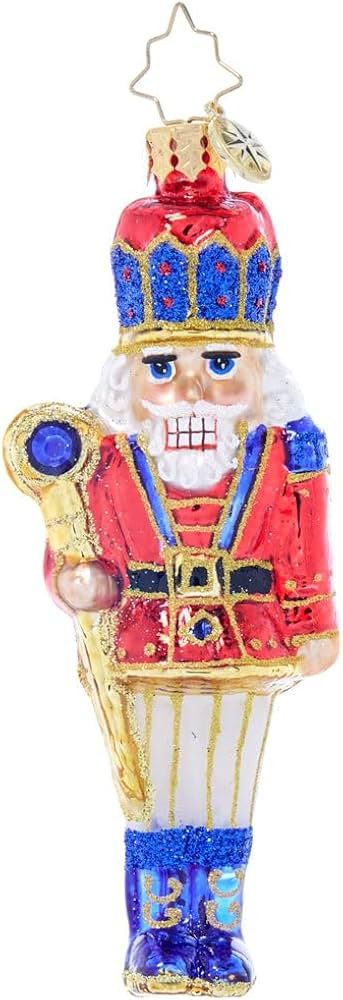 Christopher Radko Hand-Crafted European Glass Christmas Tree Decorative Ornament, Noble Sentry | Amazon (US)