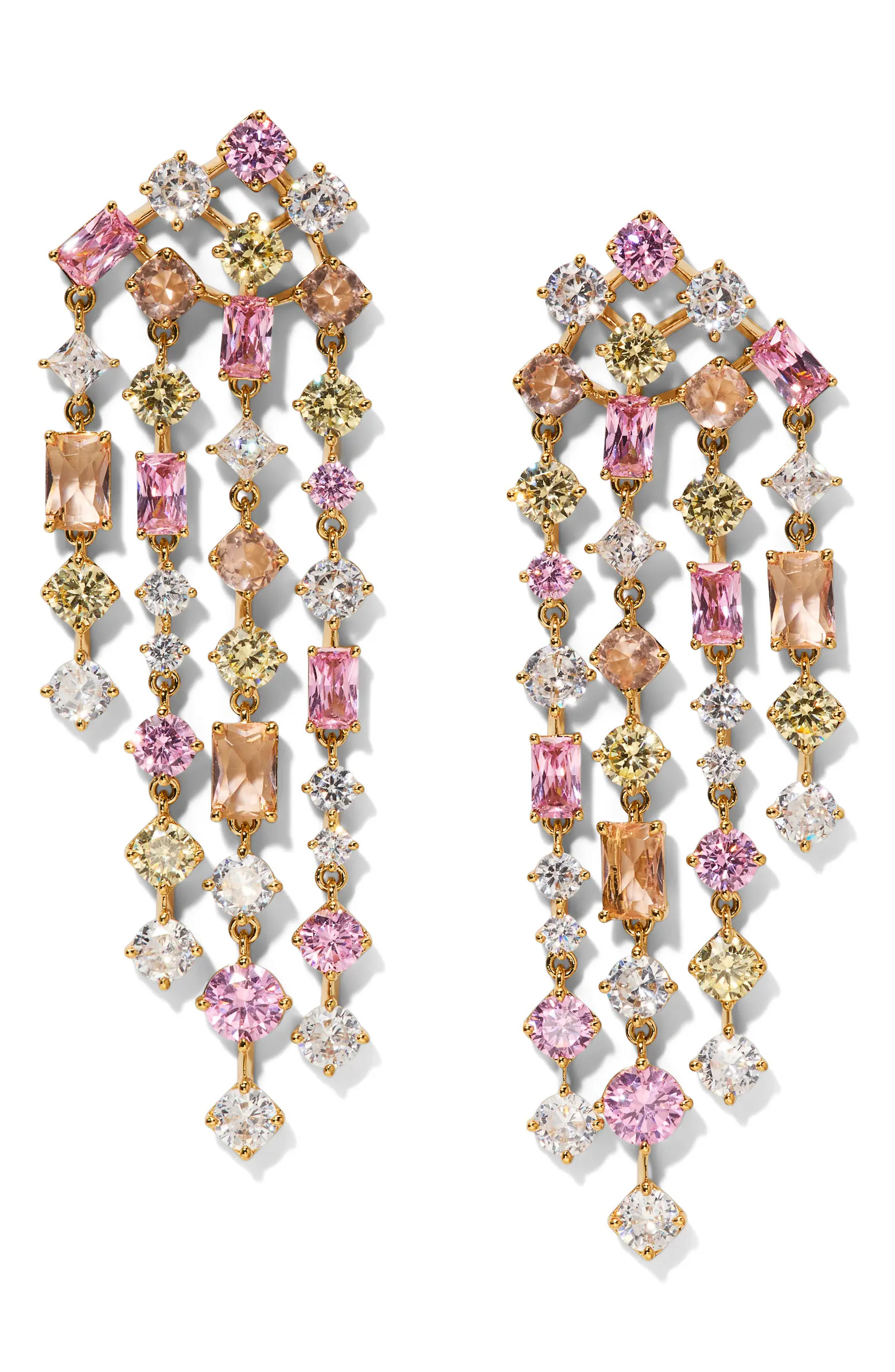 Sunshower Crystal Cascade Drop Earrings | Nordstrom