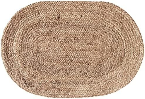 LR Resources Jute LR50135-NAT2030 Natural Rectangle 2 X 3 ft Indoor Area Rug, 2' x 3', | Amazon (US)