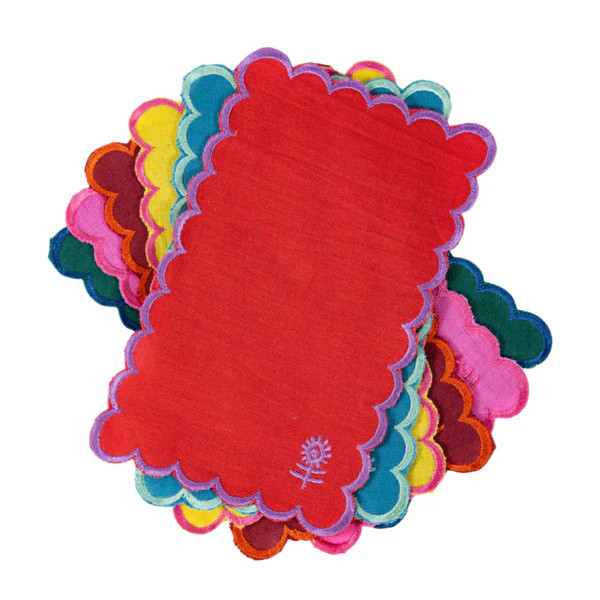 Icon Rainbow Cocktail Napkins, Set of 6 | Waiting On Martha