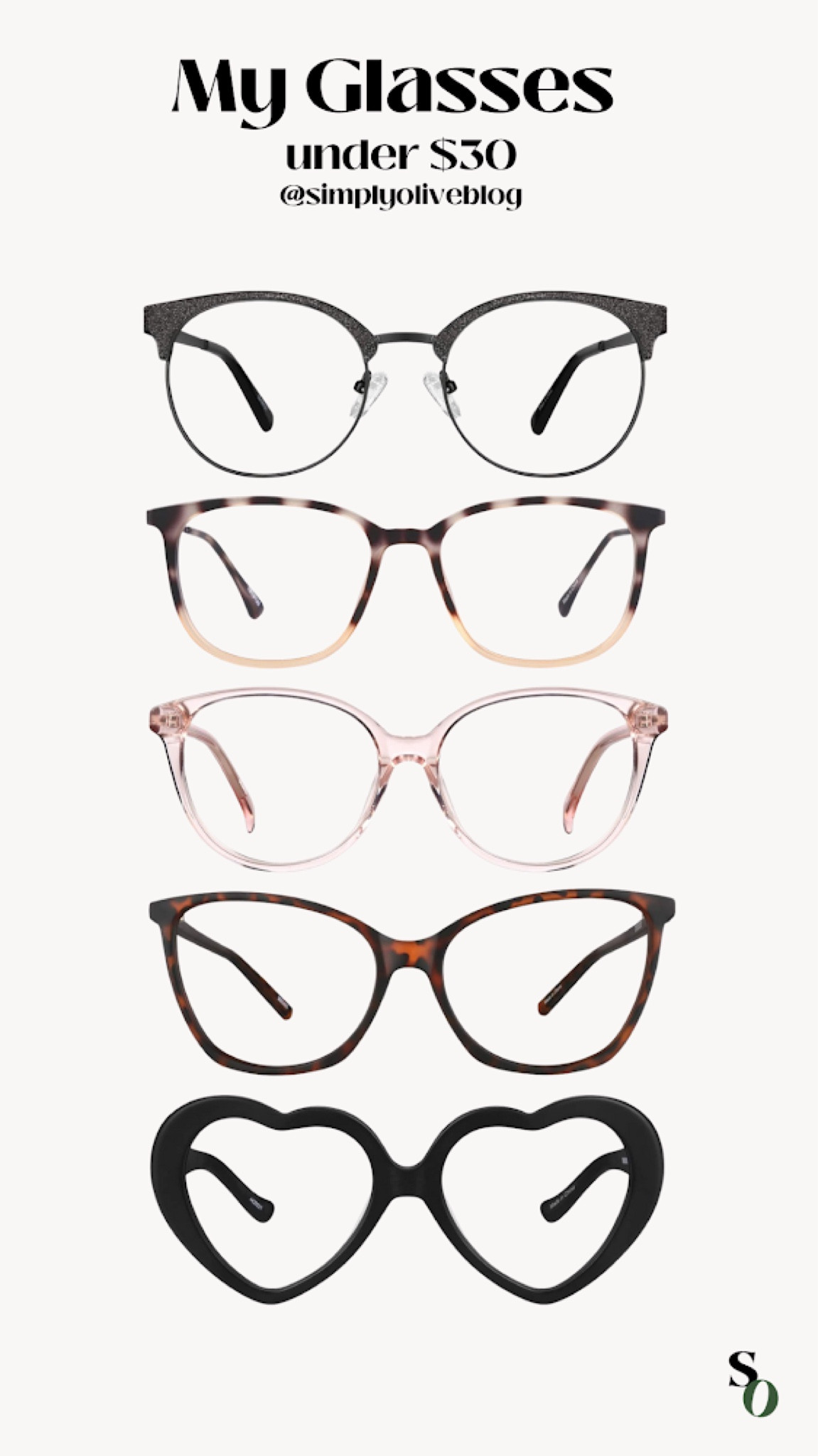 Glasses, current glasses, wearable, resin, tortoiseshell, clear, pink, cat eye glasses, heart shaped sunglasses, groovy, modern, brow line, sparkle, zenni, under 30

#LTKsalealert #LTKU #LTKSeasonal