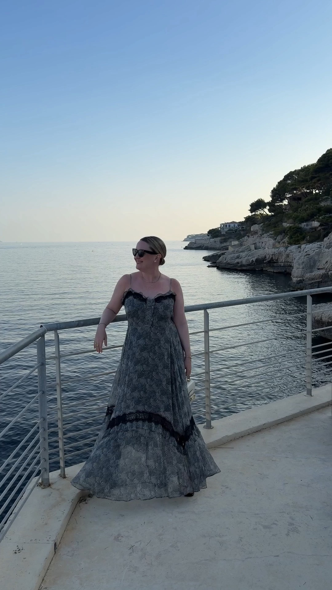 Seaside dinner
Silk maxi dress in size L

Elegant summer look 
South of France outfit idea 
EuroSummer

#LTKSeasonal #LTKTravel