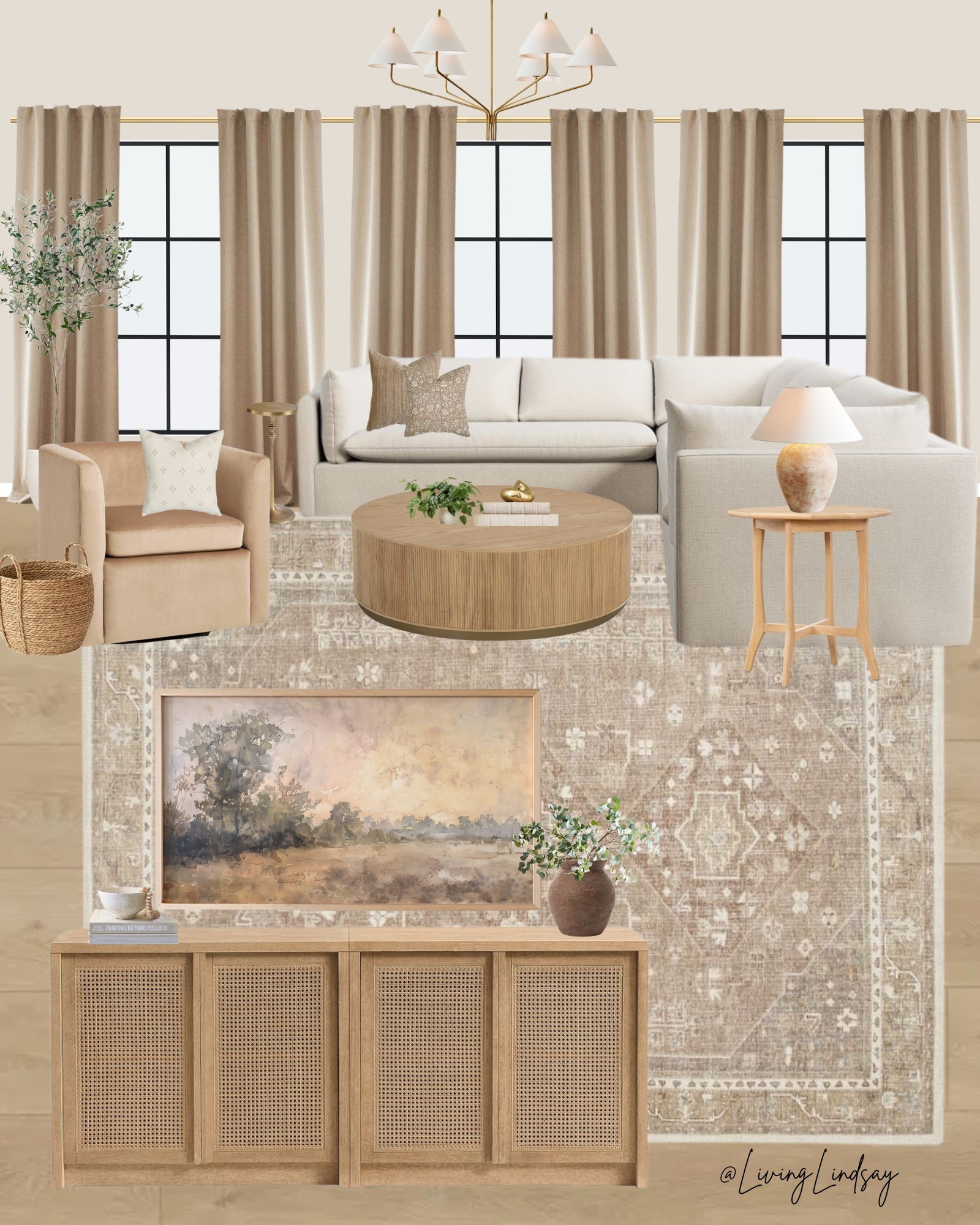 Neutral home, neutral living room, living room, family room, neutral home decor, neutral area rug, sectional, coffee table, frame tv

#LTKStyleTip #LTKFamily #LTKHome