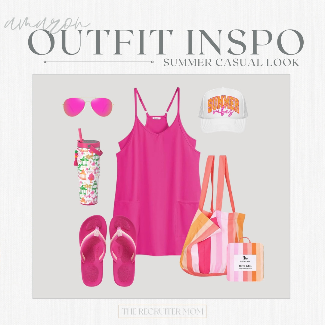 Bright Summer Pullon Hot Pink Romper Summer Casual Look 

 

#LTKSeasonal #LTKOver40 #LTKMidsize