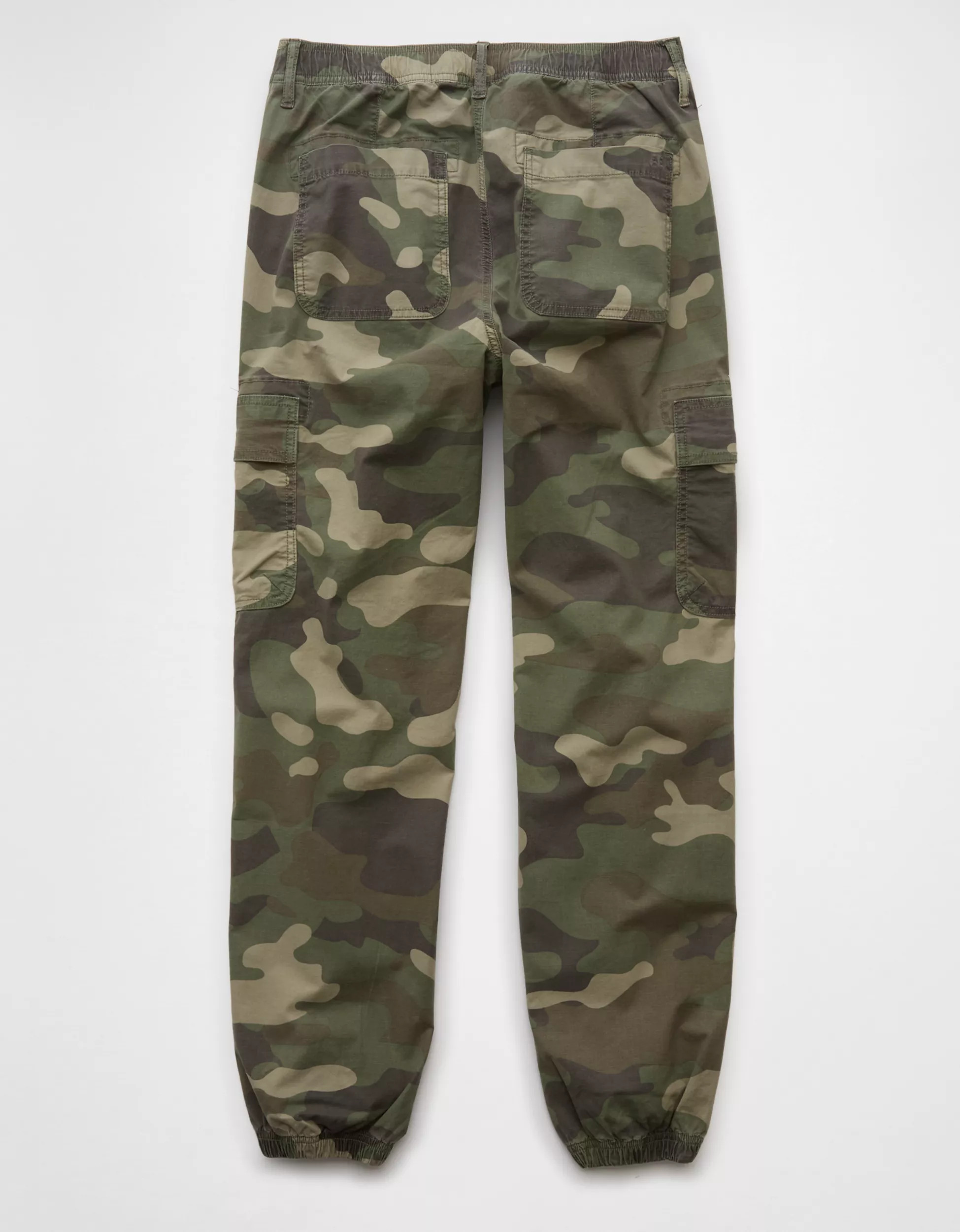 AE Stretch High-Waisted Baggy Cargo Jogger | American Eagle Outfitters (US & CA)