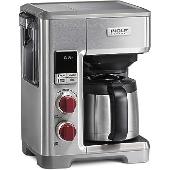 Wolf Gourmet Programmable Coffee Maker System with 10 Cup Thermal Carafe, Precision Technology, A... | Amazon (US)