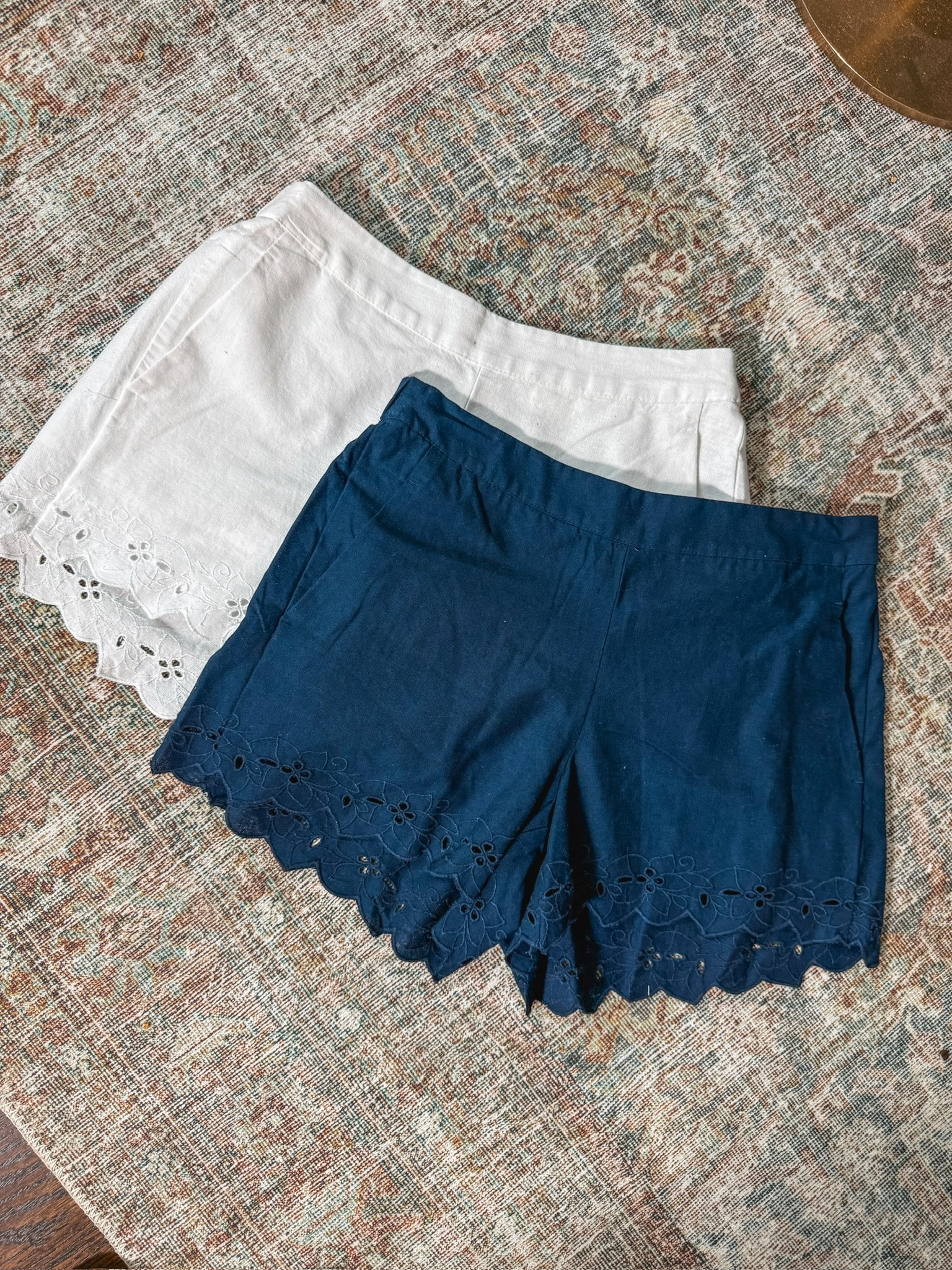 The cutest eyelet detailed shorts! 🤍

#LTKgrwm #LTKootd #LTKmomlife