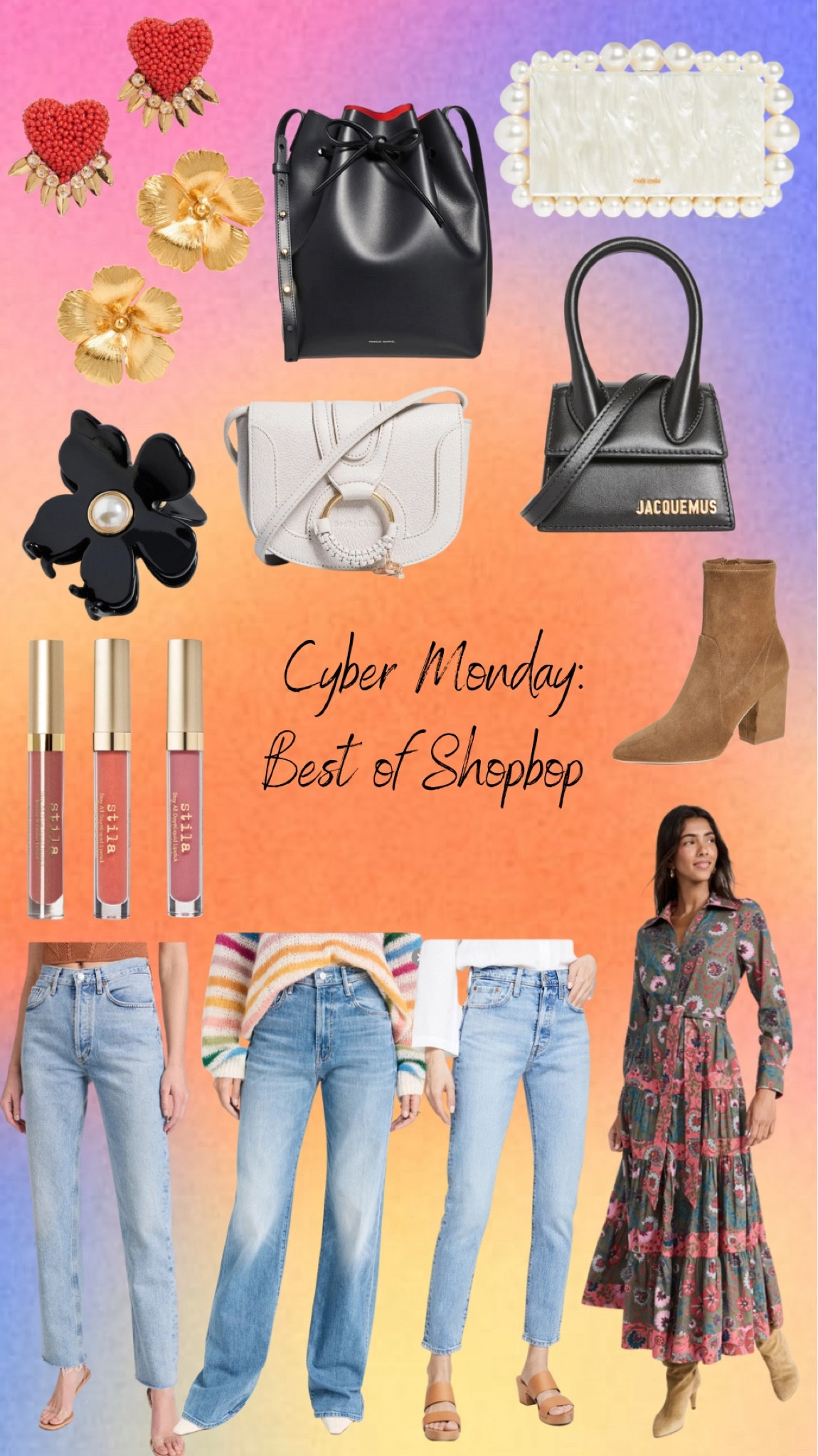 Cyber Monday: Best of Shopbop🤍 Christmas wishlist, wishlist, cyber Monday, cyber Monday sale, winter fashion, outfit inspo, denim, jeans, sweaters, stocking stuffers, accessories, statement earrings, gift guide, holiday gift guide, gifts for her  

#LTKCyberWeek #LTKGiftGuide #LTKsalealert