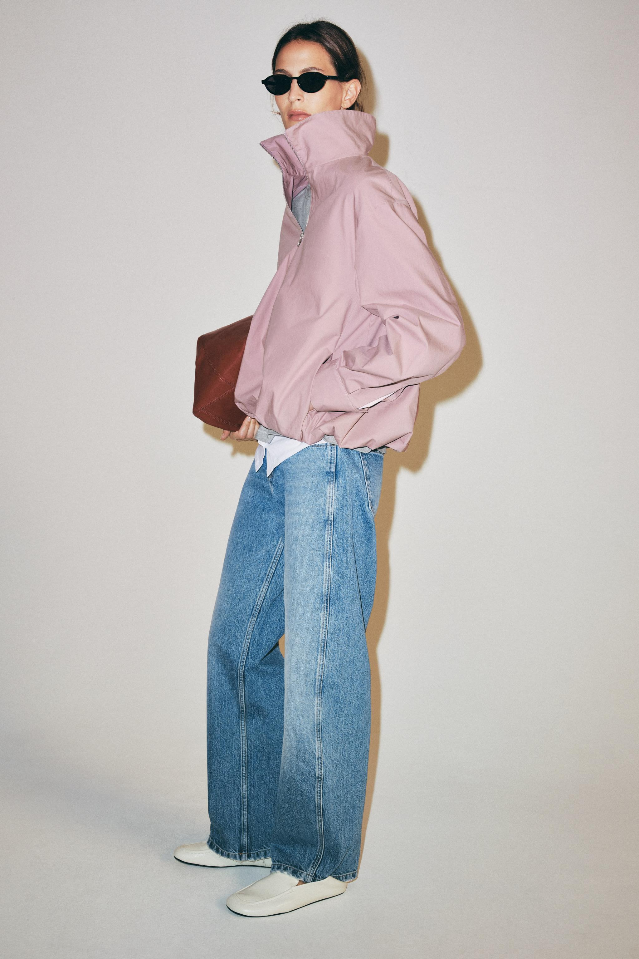 ZW COLLECTION HIGH-NECK JACKET | Zara Canada