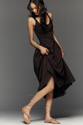 Lola Cruz Martina Beaded Strappy Sandals | Anthropologie (US)