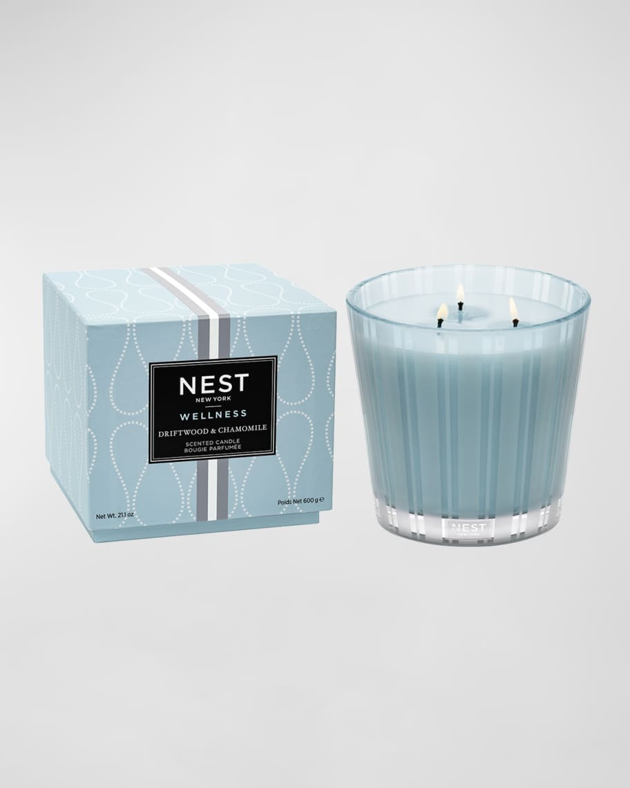 NEST New York 21.1 oz. Driftwood & Chamomile 3-Wick Candle | Neiman Marcus