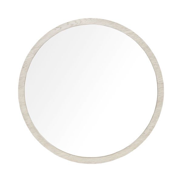 Viggo Round Mirror Vintage White Oak | Scout & Nimble