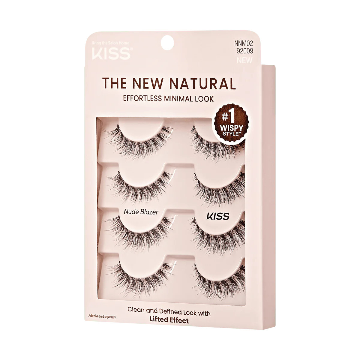 Nude Blazer | Get The Lash Lift Look With The New Natural False Eyelashes by KISS USA | KISS, imPRESS, JOAH