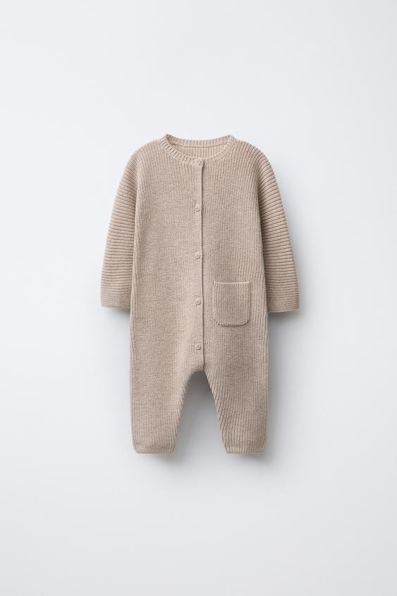 PEARL KNIT JUMPSUIT | Zara US