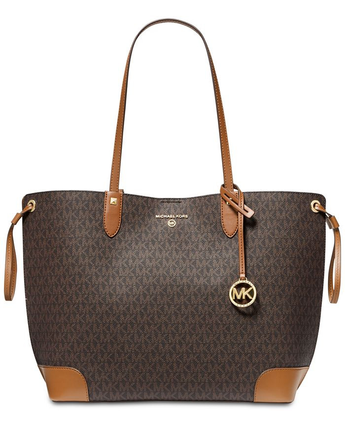 Signature Edith Large Open Tote | Macys (US)
