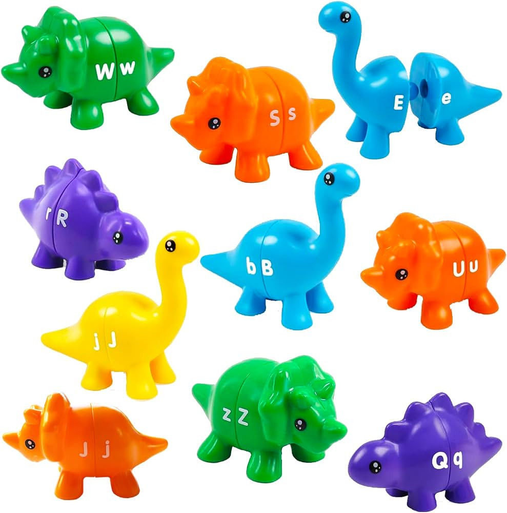 Alphabet Learning Toys for Toddlers 2-3, Montessori Matching Letters Sensory Toys for Ages 2-4, D... | Amazon (US)