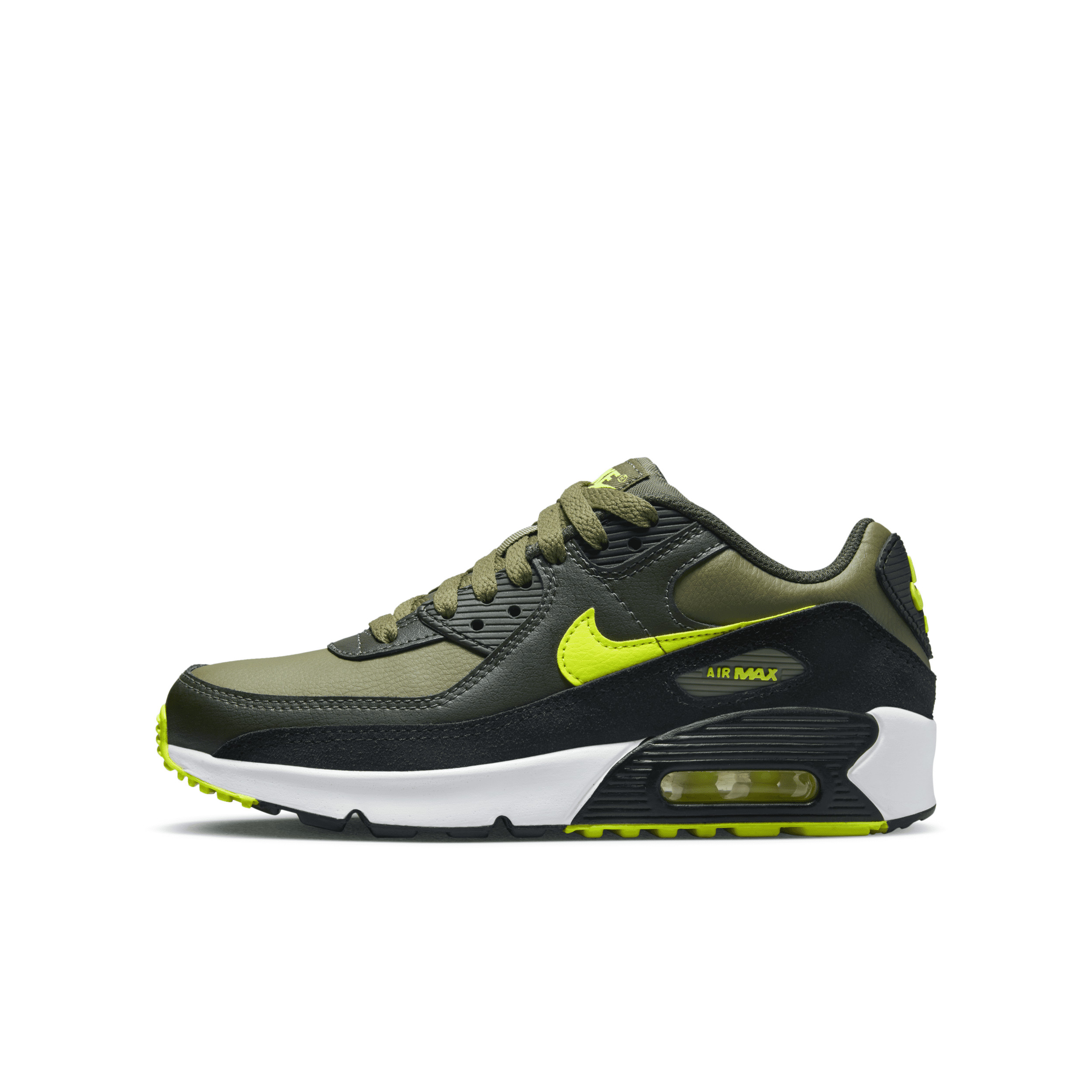 Nike Air Max 90 LTR Big Kids’ Shoes in Green, Size: 4.5Y | DV3607-200 | Nike (US)