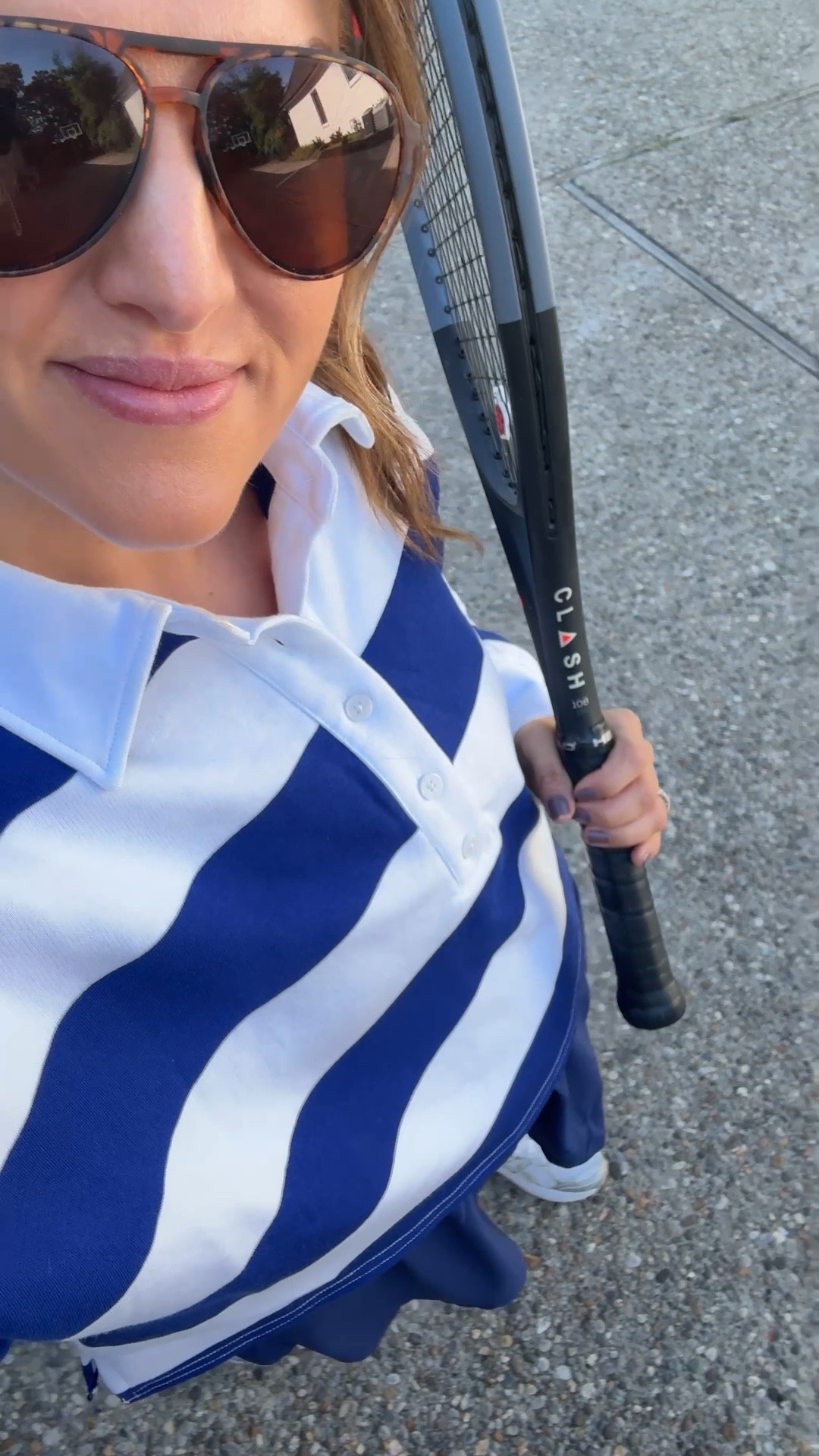 this cropped rugby shirt was perfect over my tennis dress on this fall perfect - cutest find for under $25! 

#LTKActive #LTKStyleTip #LTKFindsUnder50
