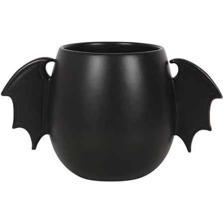 something different - Bat Wing Rounded Mug - 500ml Bat Wing Handle Rounded Mug Coffee Cup Tea Cup | Amazon (US)
