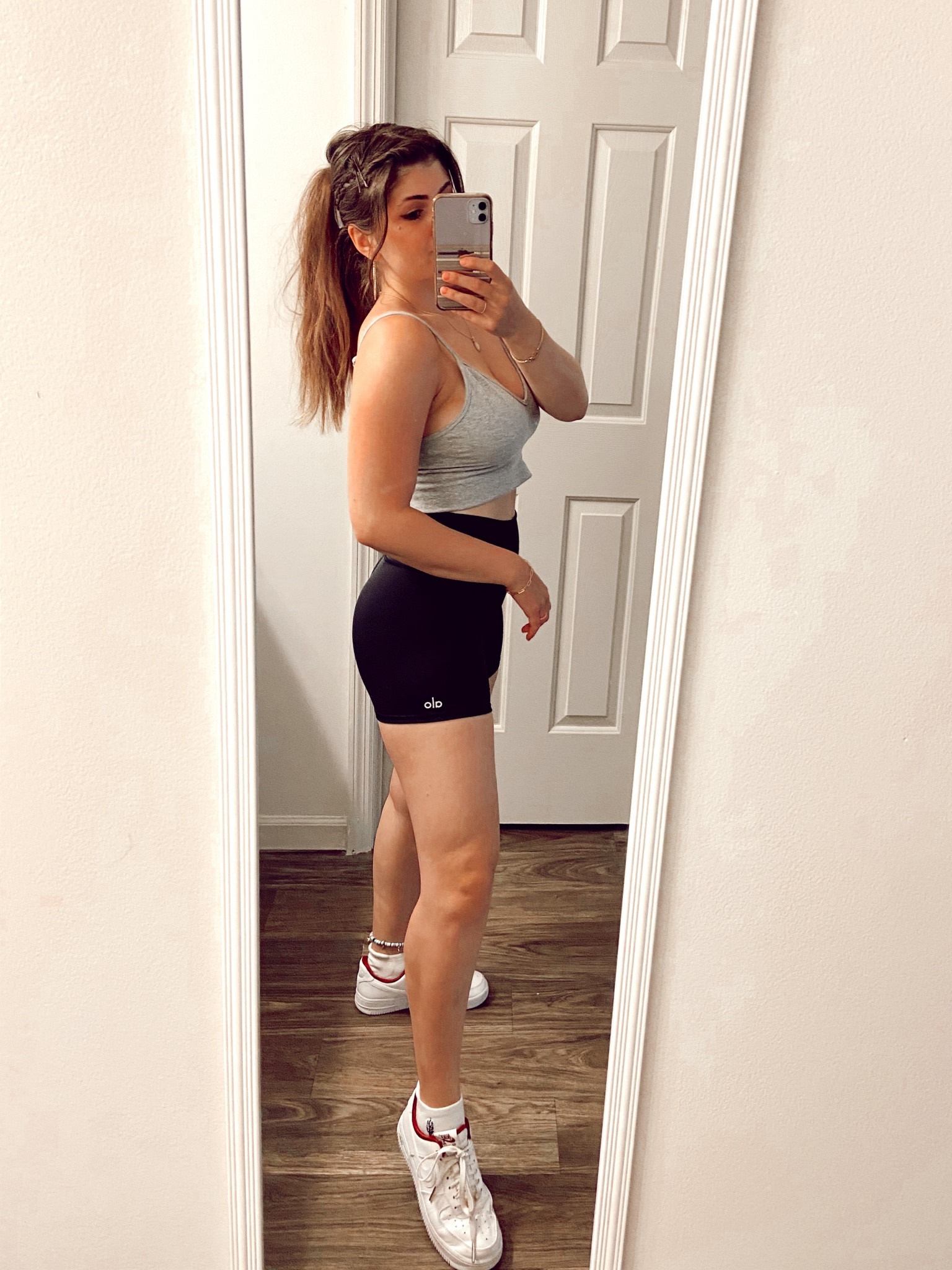Ready for anything in this combo from Alo! The straps on the top are adjustable which is very helpful and the shorts don’t ride up! Such a great fit for running errands, Pilates, or lounging!

#LTKfit #LTKbeauty #LTKstyletip